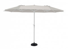 Ombrellone Oversize retangular 4,50x2,50m Branco Bel Lazer