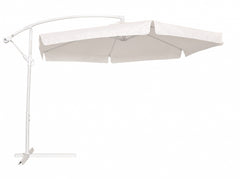 Ombrellone Suspenso Manivela 2,50M Branco Bel Lazer