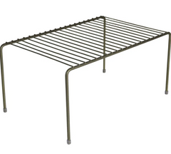 Organizador De Armario Balcão Estante Closets M Metalizado Oliva 990444 Bel