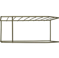Organizador Pratos Louças para Pia Horizontal 2 Niveis Metalizado Oliva 990744 Bel