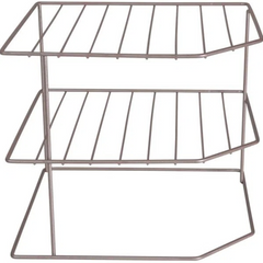 Organizador Pratos Louças para Pia Horizontal 3 Niveis Metalizado Lavanda 990846 Bel