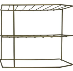 Organizador Pratos Louças para Pia Horizontal 3 Niveis Metalizado Oliva 990844 Bel