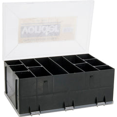 Organizador plástico 315x200x115mm removíveis vd2003 Vonder