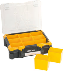 Organizador Plástico 380x340x110mm 9 Compartimento Opv0500 - Vonder
