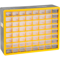Organizador plástico 505x160x400mm 64 bandejas opv310 Vonder
