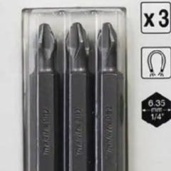 Ponta Bits Conjunto 3 Peças Ph 1-50 mm Makita