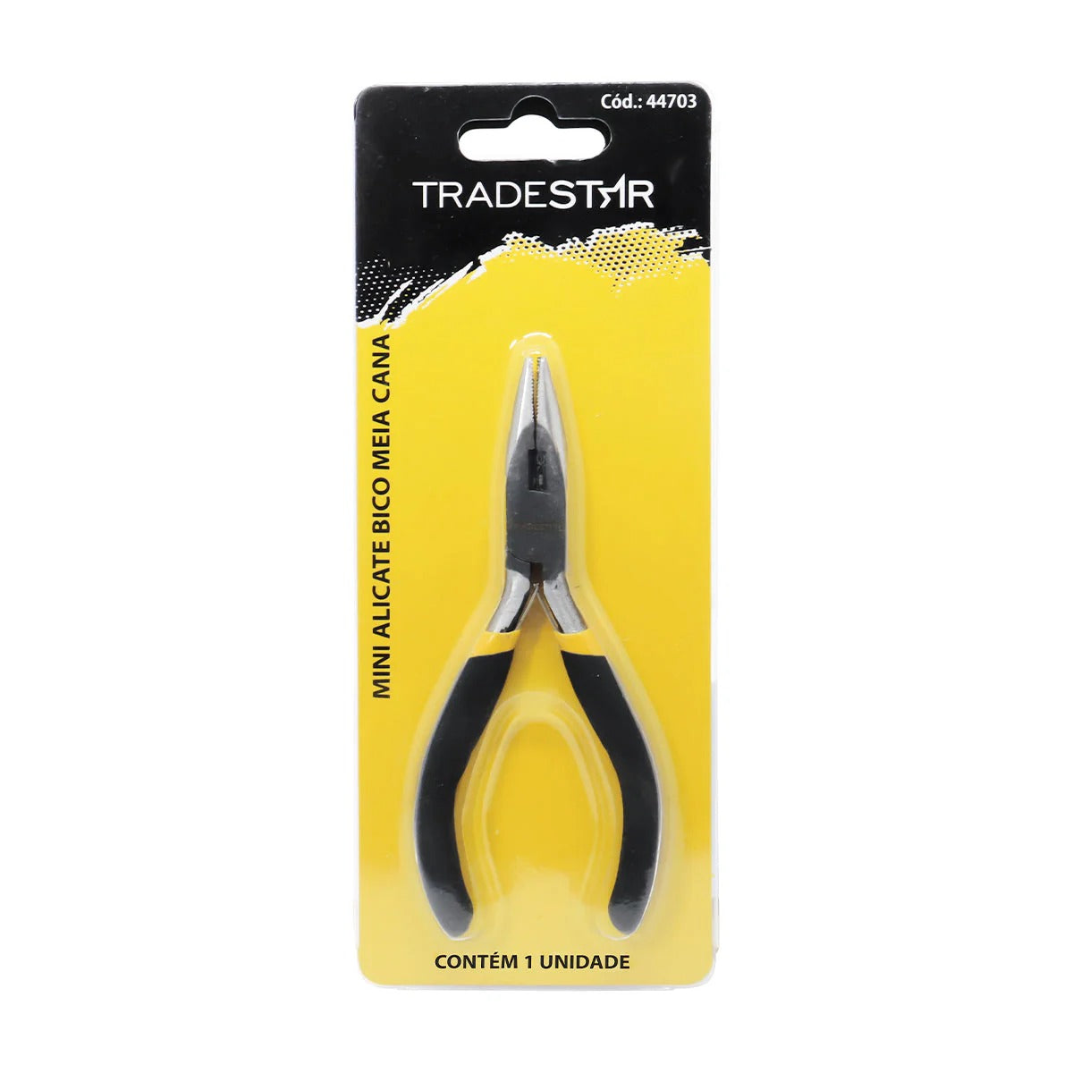 Alicate Bico Meia Cana 4.1/2'' Aço Carbono Tradestar - Guimepa