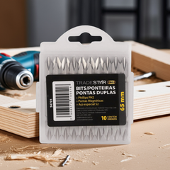 Bits Ponteira Dupla 110 mm Ph2 Philips Imantada Tradestar - Guimepa