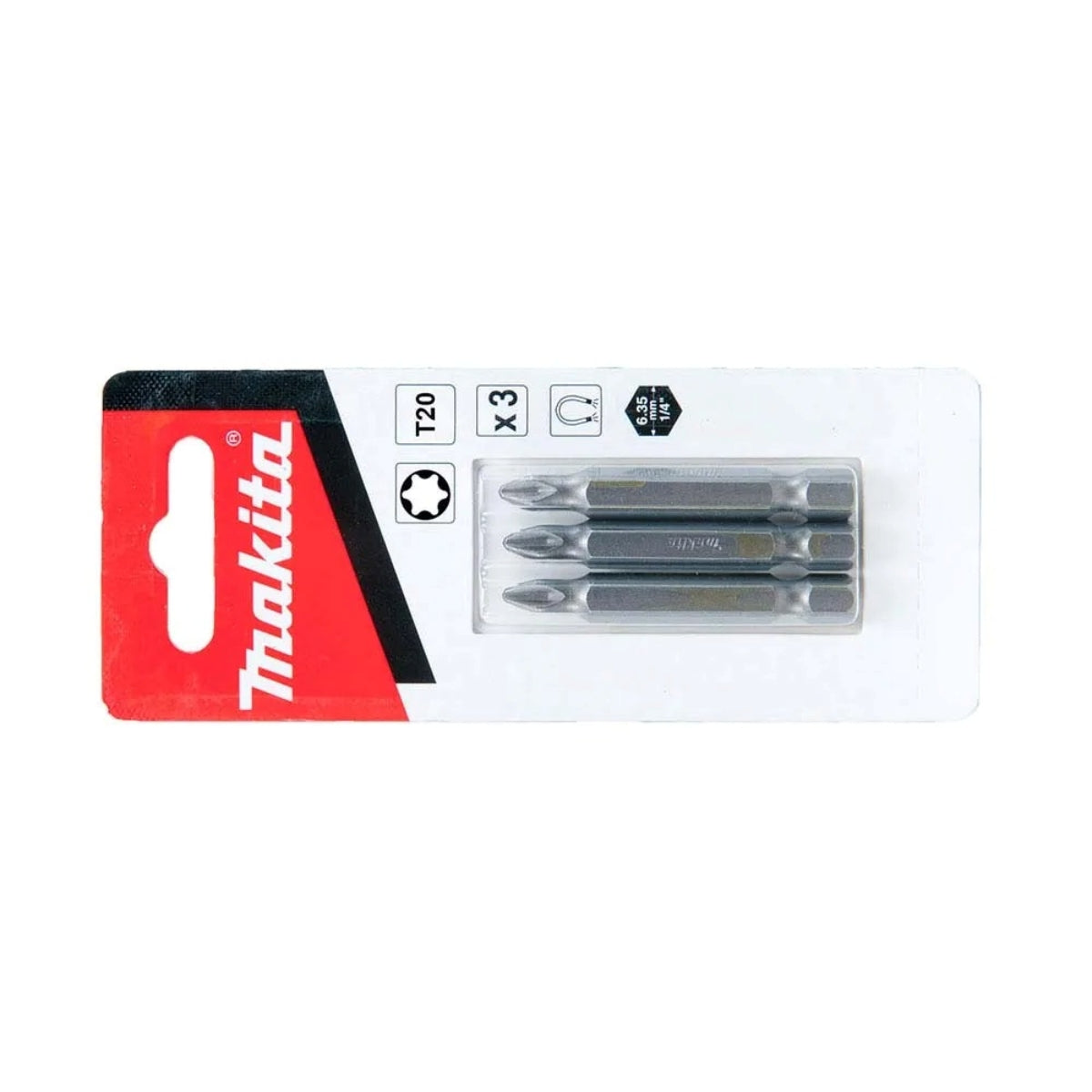 Ponta Bits Conjunto 3 Peças T 20-50 mm Makita