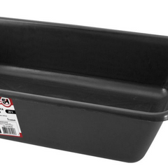 Caixa Plástica Para Massa 20 Litros 60x37x14cm Preta - Nove54