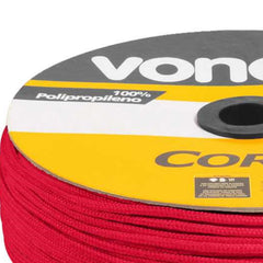 Corda Multifil Tranç 3mmx625m 2,7kg Vermelha carretel Vonder