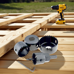 Jogo Serra Copo 32 - 54 mm  Aço Carbono Tradestar