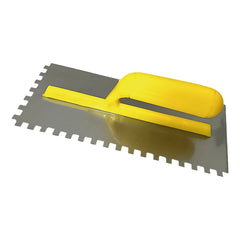Desempenadeira Aço Dentada 12 x 28 cm Cabo Plástico Tradestar