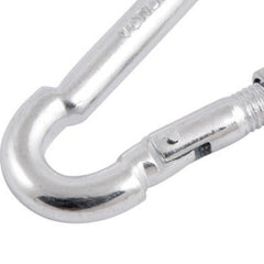 Mosquetão Com Trava Roscada 6x60mm Leve Galvanizado  - Vonde