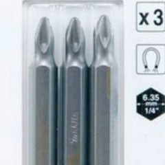 Ponta Bits Conjunto 3 Peças Ph 3-50 mm Makita