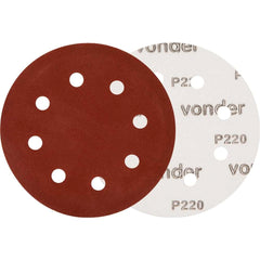 Disco Lixa 180 mm G220 com 10 Peças Vonder
