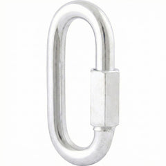 Mosquetão c/ rosca 1/8" leve galv c/ 2 peças cartela Vonder - Guimepa
