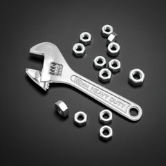 Chave Ajustável 6'' Aço Carbono Cromada Tradestar