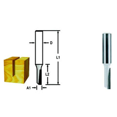 Fresa Paralela 8 mm x 5 mm x 48 mm x 13 mm Makita