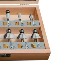 Kit Fresas Encaixe 1/4" 12 Peças D-53584 Makita