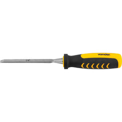 Formão chanfrado 1/4" aço carbono cabo emborrachado Vonder