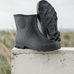 Bota (Ab) Pvc 37 Preta C3/4 Sf Vonder