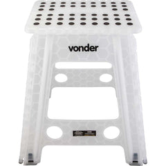 Banqueta Plástica Dobrável Altura 450mm Vonder