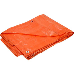 Lona 100 Micras Polietileno Laranja 10 x 4 Metros Leve Vonder