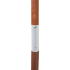 Ombrellone Madeira Cobertura PVC 2,00m Branco Bel Lazer