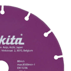 Disco de Corte Diamantado 180 x 1,6 x 22,23 mm B-53702 Makita