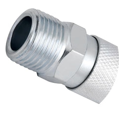 Engate Rápido Rosca: 1/2" NPT Macho x 1/4" Vonder Esfera Aço Carbono Zincado Unidade Ar Comprimido