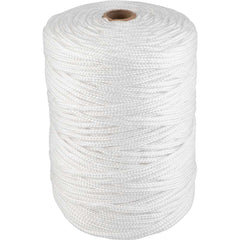 Corda Multifilamento Trançada 6,0mm 4,0kg 191m Branca Vonder