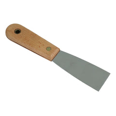Espátula 4 cm Inox Cabo Madeira Tradestar