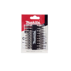 Bits Philips Ph2 x 65 mm Ponta Dupla 10 Unidades D-34366 Makita