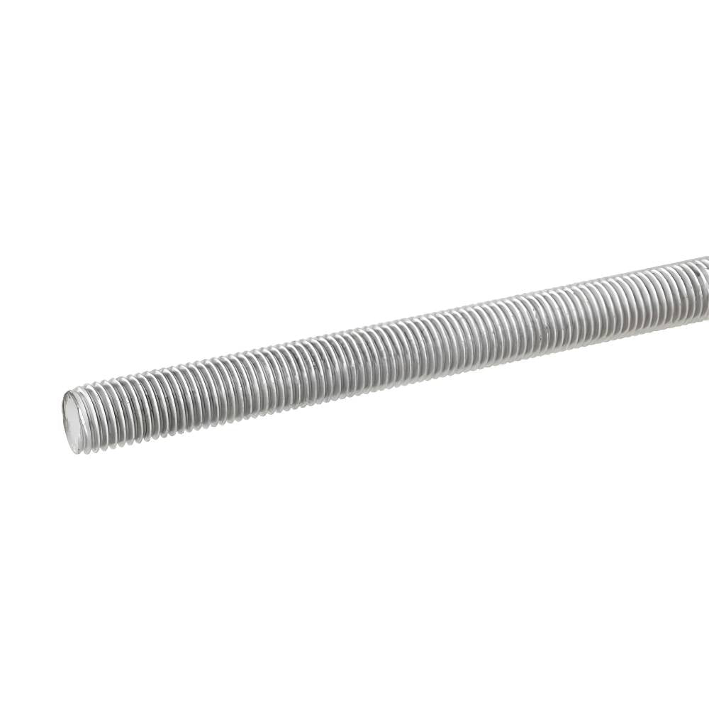 Barra roscada 1/4"nc zincado 1m com 10 Pçs Vonder