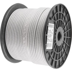 Cabo de Aço Plastificado AF 4,76mm 3/16" 6X7 c/ 100m Vonder