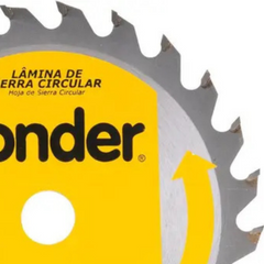 Lamina Serra Circ Vídea 200x30x3,0mm 24D 6600 rpm Vonder
