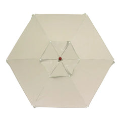 Ombrellone Madeira Cobertura PVC 2,00 metros creme Bel Lazer