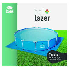 Forro para Piscina 3,66m 6200, 7000, 8200, 10000 Litros Tapete Capa Protetor Fundo Piscina Bel Lazer