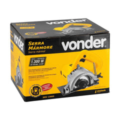 Serra Circular Mármore 4.3/8 1300 Watts 220 s/ Kit R Vonder