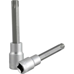 Soquete Hexalobular Encaixe 1/2'' Longo T55 Vonder