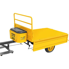 Carreta Agrícola Vonder 300kg para Motocultivador Microtrator Basculante Freio Lona Engate Giratório