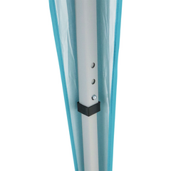 Tenda Gazebo Dobrável Alum. 3,00 X 3,00 m Turquesa - Mormaii