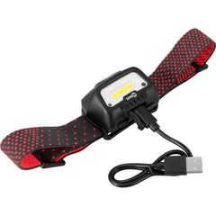 Lanterna Cabeça 1 Led Cob Recarregável LCN35 Nove54