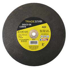 Disco de Corte 300 x 3 mm Furo 3/4" mm Aço Tradestar