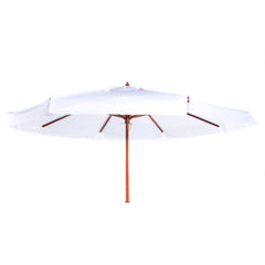 Ombrellone Madeira Cobertura PVC 2,40m Branco Bel Lazer