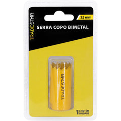 Serra Copo 25 mm Aço Rápido Bimetal Tradestar