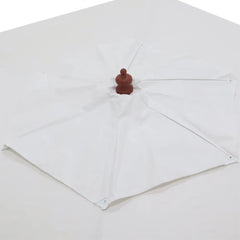 Ombrellone Madeira Cobertura PVC 2,00m Branco Bel Lazer