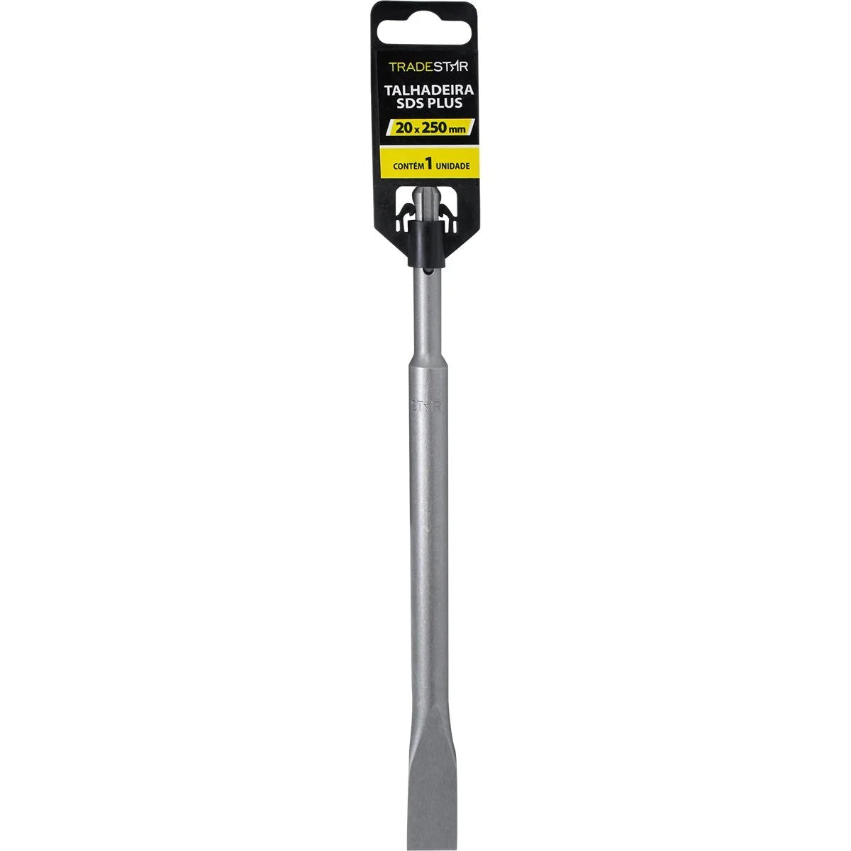 Talhadeira SDS Plus 14 x 250 x 20 mm Reta Tradestar