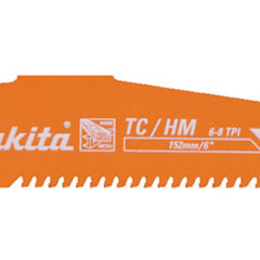 Kit Lâminas Serra Sabre 152 mm Metal Duro B-67206 c/ 25 unidades Makita